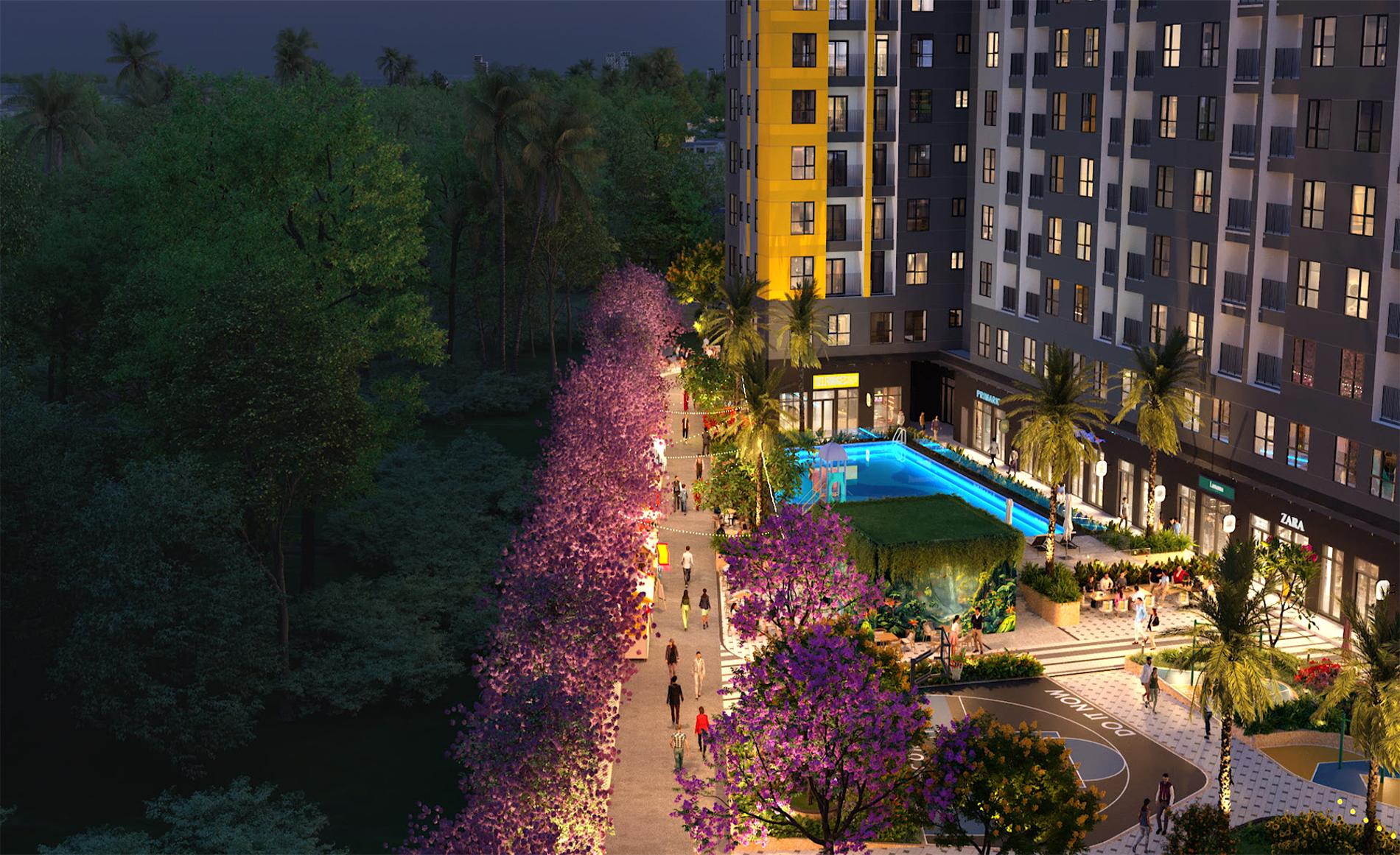 Tiện ích nội khu Bcons Newsky