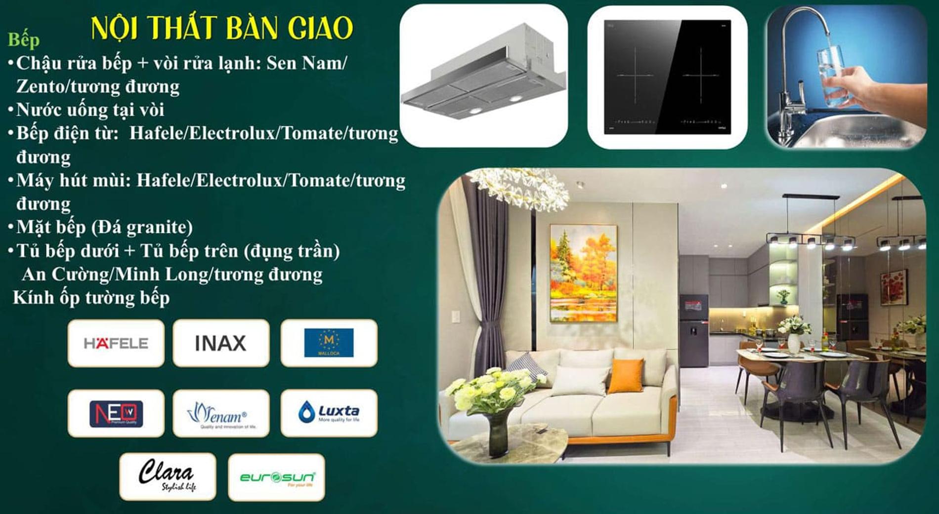 Bàn giao cao cấp tại Bcons Newsky